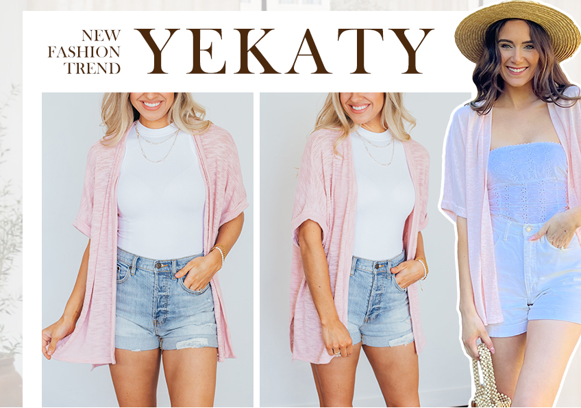 🔥Summer Hot Sale 49％ OFF🏳️‍🌈2025 New Stylish Flowy Short Sleeve Cardigan
