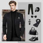 🔥Warm and stylish✨Men's Slim-fit Casual Suit Jacket