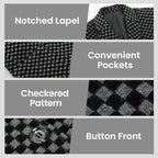 🔥Warm and stylish✨Men's Slim-fit Casual Suit Jacket