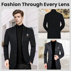 🔥Warm and stylish✨Men's Slim-fit Casual Suit Jacket