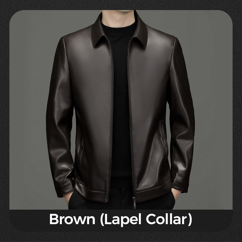 ⏳Limited-time 56% off⏰Men's Classic Leather Jacket🧥