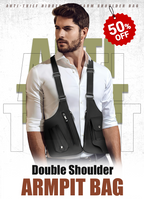 ⏰ Now only 50% off! 🔥Double Shoulder Strap Multi-Pocket Outdoor Anti-Theft Tactical Bag