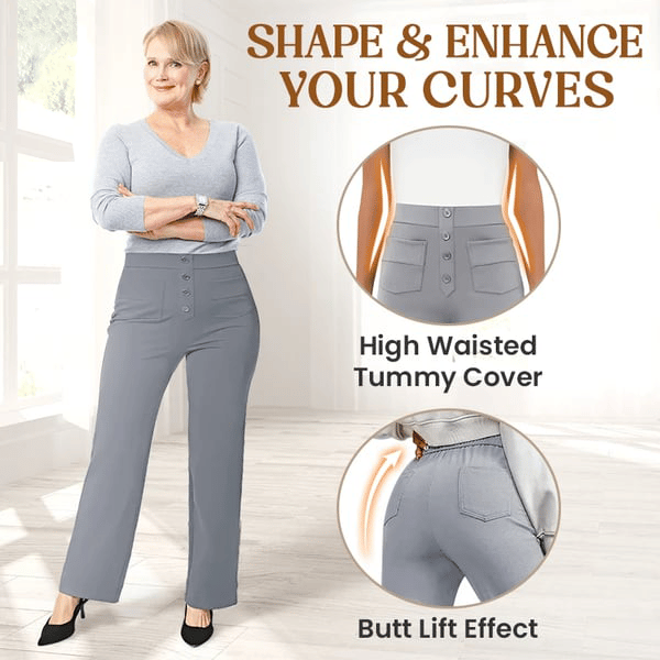 🔥BIG SALE 50% OFF💷Women's Casual High Waist Stretch Pants