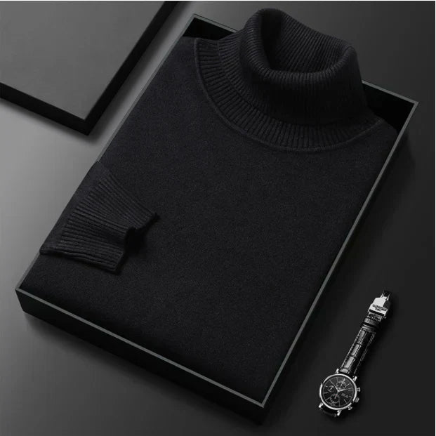 HOT SALE-50% OFF ✨Men's Solid Color Premium Cashmere Sweater-buy 2