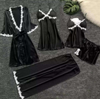 💖Limited Sale 49% OFF💖5 Piece Ice Silk Pajamas