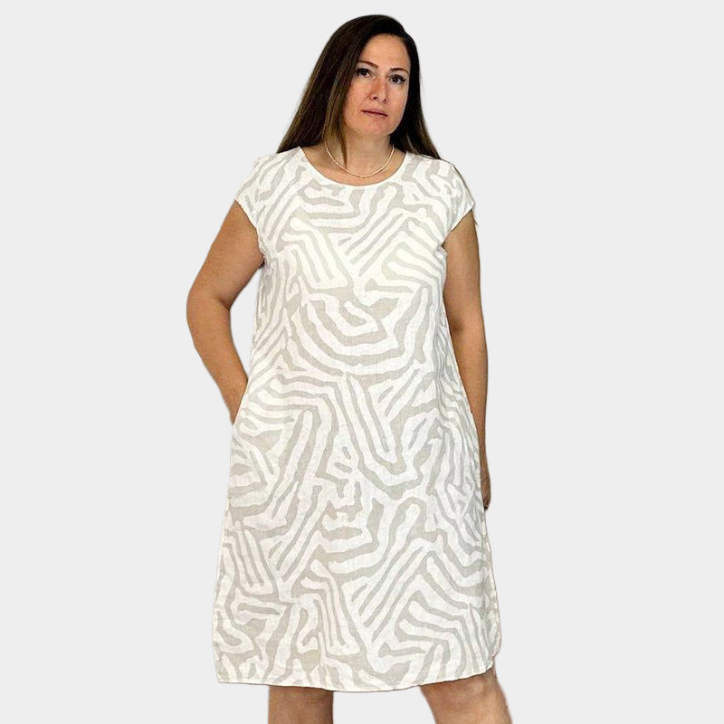 🎁✨2025 New Boho Vintage Casual T-Shirt Dress💃