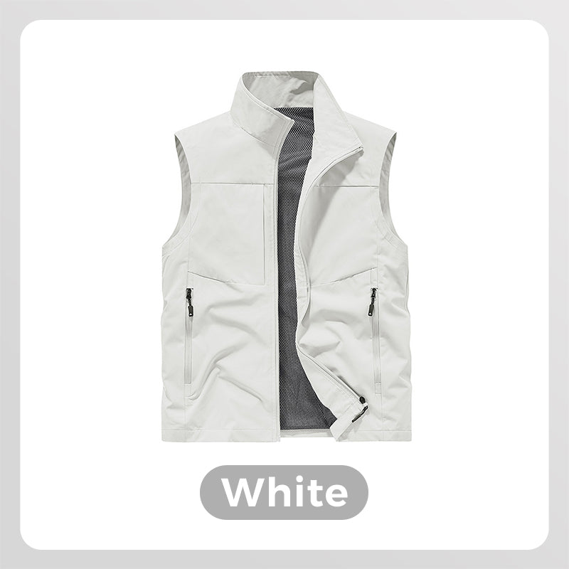 🛍️ Flash Sale 49% OFF🎽Men's Waterproof Outdoor Utility Vest