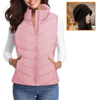 💖HOT SALE 55% OFF✨️Womens Sleeveless Zip Up Puffer Vest💗-Cozy Without Bulk