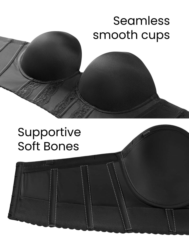 💗Big Sale-49% Off🎀The Low Back Strapless Bra