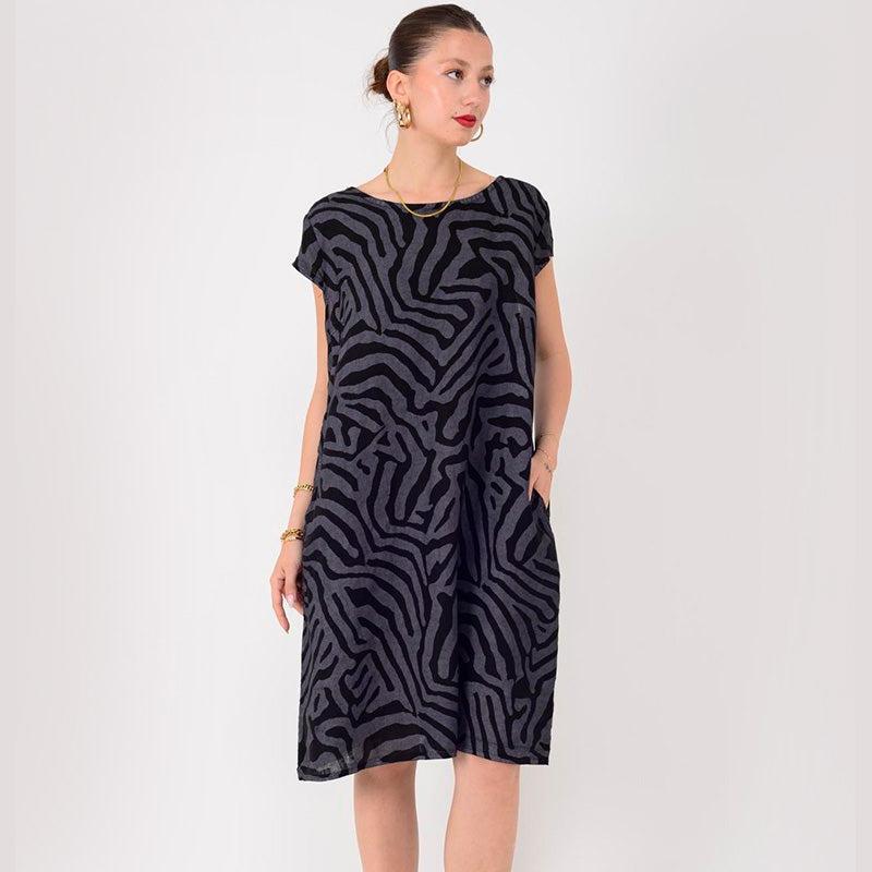 🎁✨2025 New Boho Vintage Casual T-Shirt Dress💃