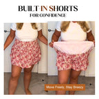 🌸Lightweight Slimming Floral Ruffle Tiered Skirt✨