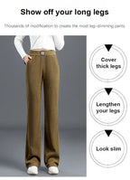 🎅Christmas special offer | 💁‍♀️Women's Wide-leg Trousers With a Loose Fit And Elasticated Waistband