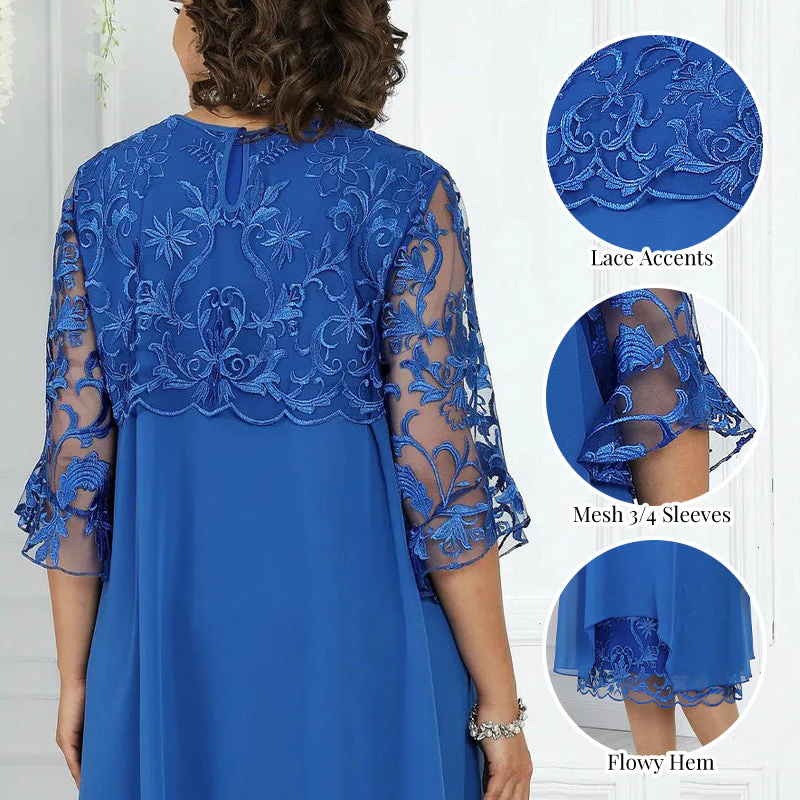 💕What should I wear tomorrow?💕Sheer Breeze Layered Lace Dress