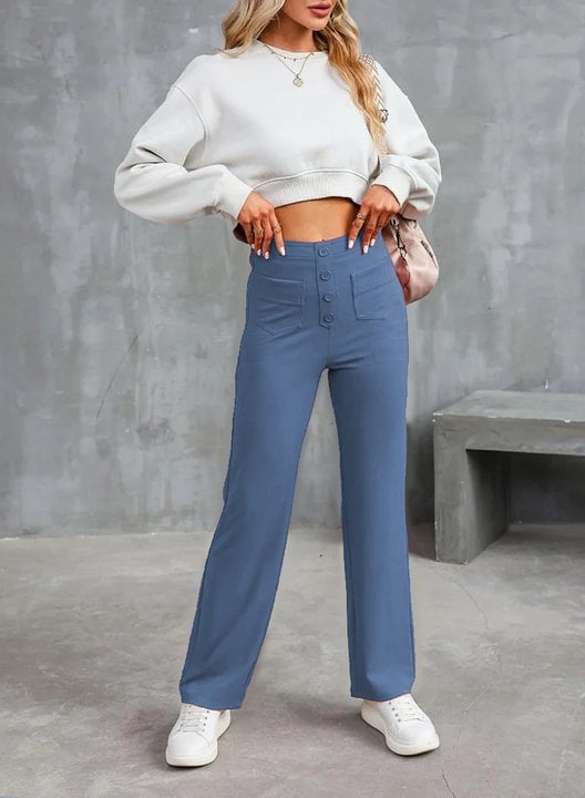 🔥BIG SALE 50% OFF💷Women's Casual High Waist Stretch Pants