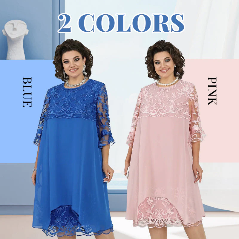 💕What should I wear tomorrow?💕Sheer Breeze Layered Lace Dress