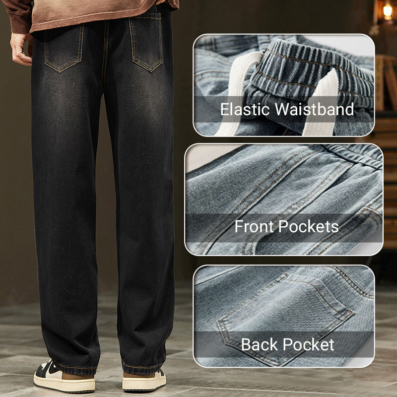 ⏰ Now only 50% off!💥⏳HOT SALE🎁Men's Loose Straight Jeans👖💥