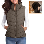💖HOT SALE 55% OFF✨️Womens Sleeveless Zip Up Puffer Vest💗-Cozy Without Bulk