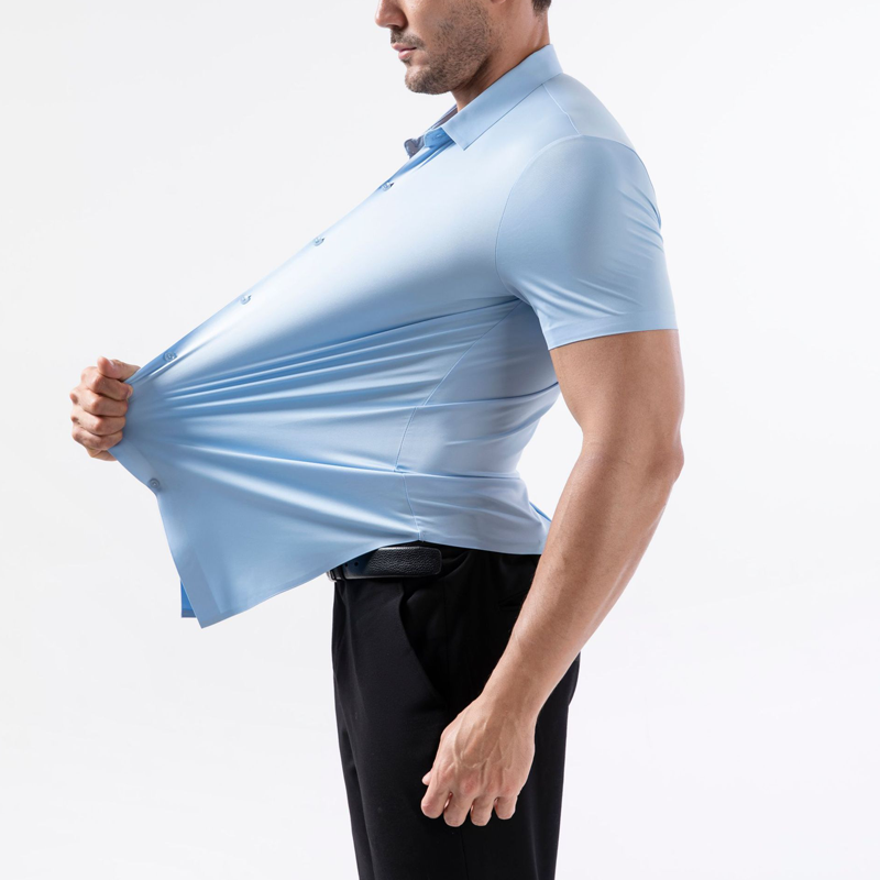 🔥Hot Sale 49% Off🔥Men's Short Sleeve 4-Way Stretch Shirt