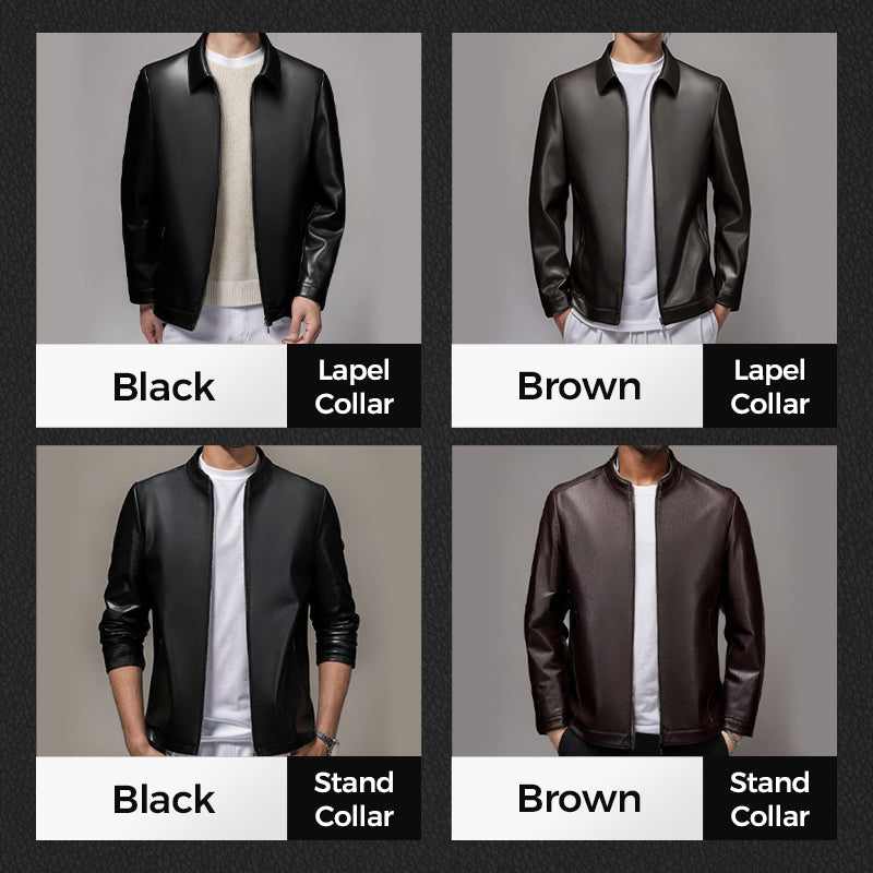 ⏳Limited-time 56% off⏰Men's Classic Leather Jacket🧥