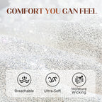 ✨49% OFF✨Sequin blazer and wide trousers for women (3-piece set)