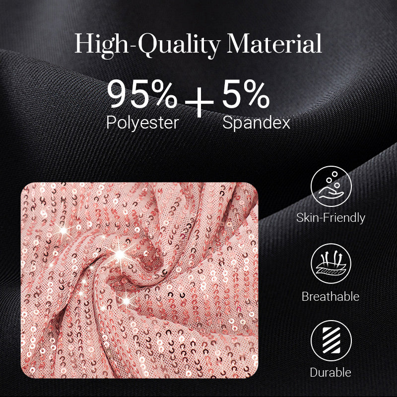 💃Last Day Sales - 49% OFF🎉Women's One Shoulder Sequin Sparkling Party Club Dress✨