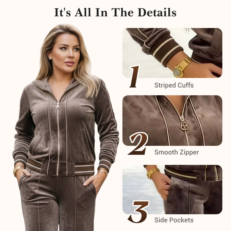 💝Black Friday Sale 50% OFF!!⚡✨ Women’s 2-Piece Tracksuit Set — Chic Comfort for Every Occasion! 💃