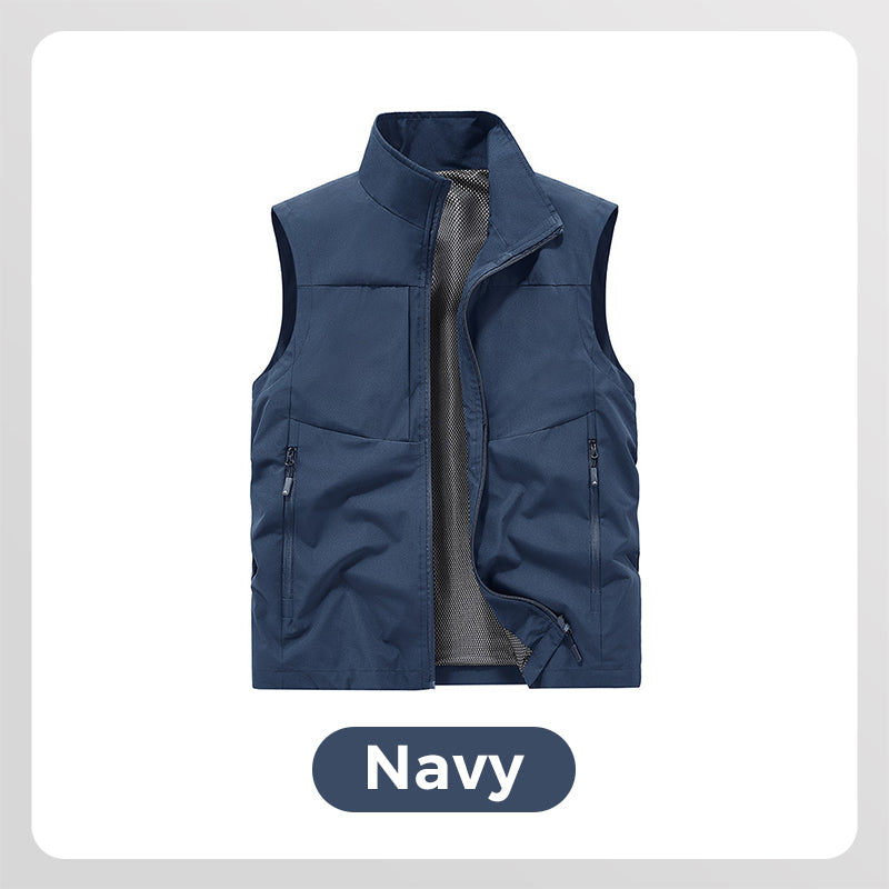 🛍️ Flash Sale 49% OFF🎽Men's Waterproof Outdoor Utility Vest