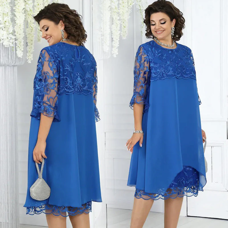 💕What should I wear tomorrow?💕Sheer Breeze Layered Lace Dress