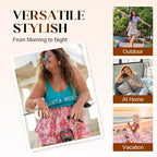 🌸Lightweight Slimming Floral Ruffle Tiered Skirt✨