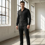 ⏰ Now only 50% off!⏰Men’s Casual Waffle Shirt Pants 2-Piece Set