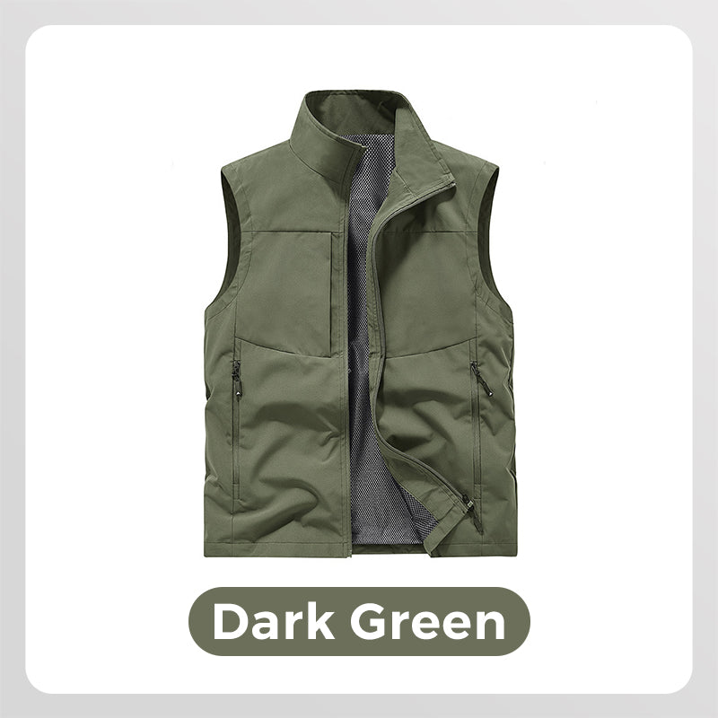 🛍️ Flash Sale 49% OFF🎽Men's Waterproof Outdoor Utility Vest
