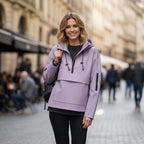 🥳2026 HOT SALE🥳💞50K+ SOLD!🦁👵50% OFF! Hooded Leopard Pullover – Perfect for chilly British days! Cosy hood keeps wind out, pocket warms hands. Soft, lightweight & easy to wear. 🍂☕