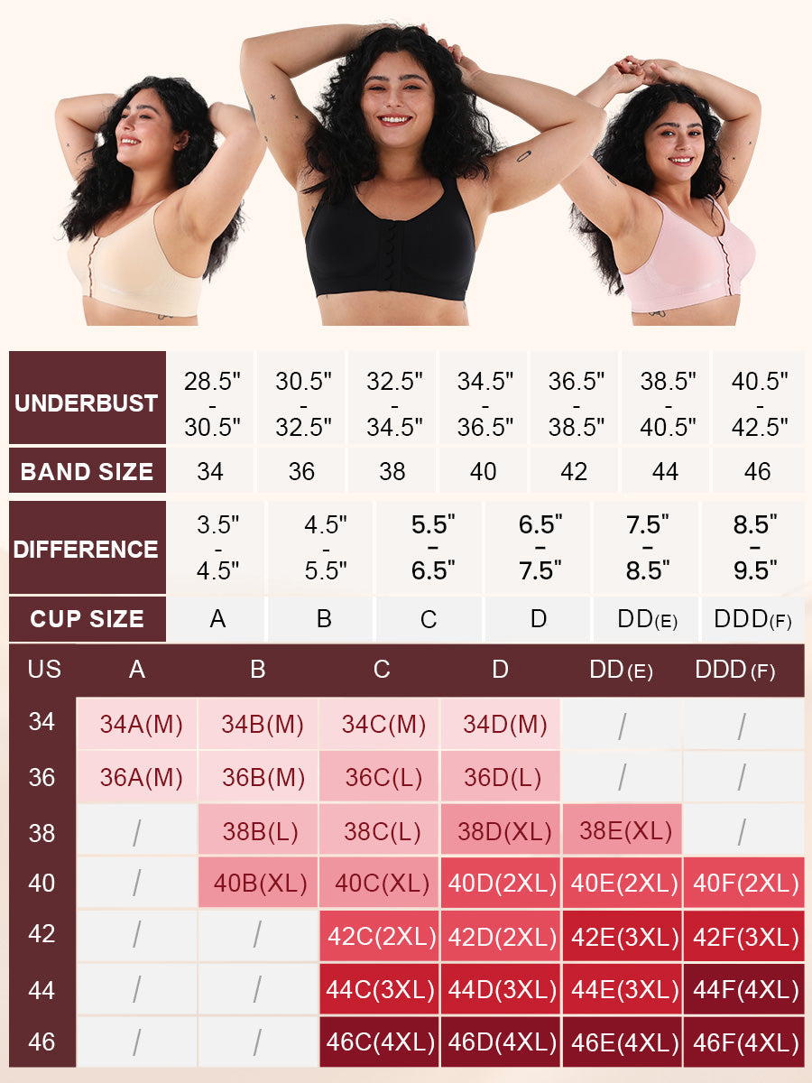 Bra Comfort Front Closure Bra