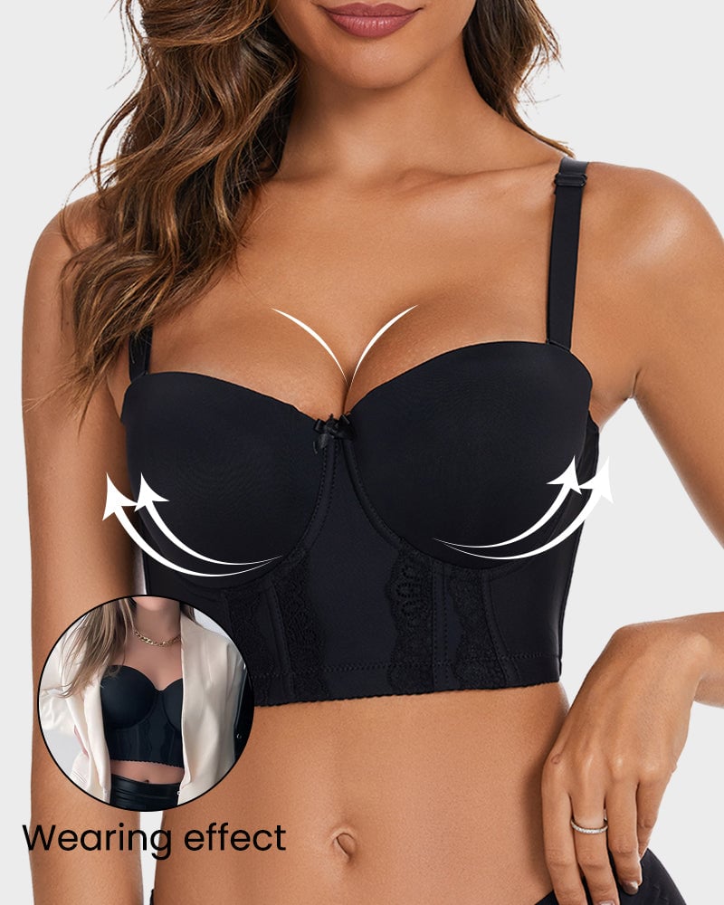 💗Big Sale-49% Off🎀The Low Back Strapless Bra