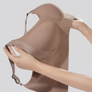 🎁Buy 1 Get 3 Packs💕Women's Ribbed Push Up Adjustable Wireless Bra🌸