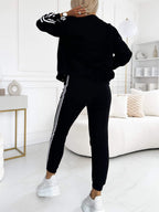 🔥Women's three-piece baseball jacket and pants set