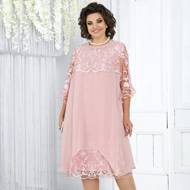 💕What should I wear tomorrow?💕Sheer Breeze Layered Lace Dress