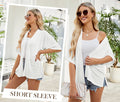 🔥Summer Hot Sale 49％ OFF🏳️‍🌈2025 New Stylish Flowy Short Sleeve Cardigan
