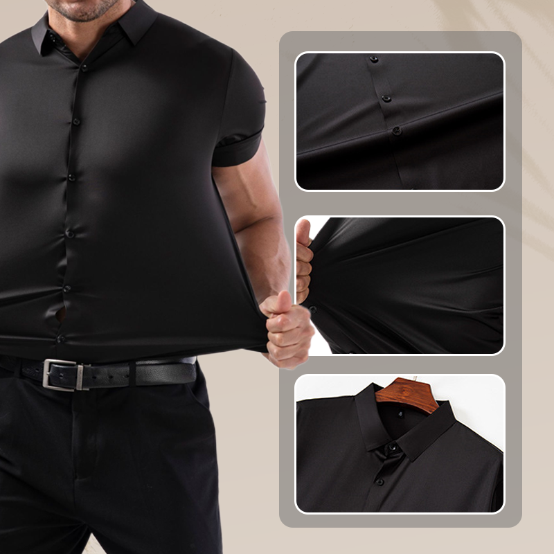 🔥Hot Sale 49% Off🔥Men's Short Sleeve 4-Way Stretch Shirt