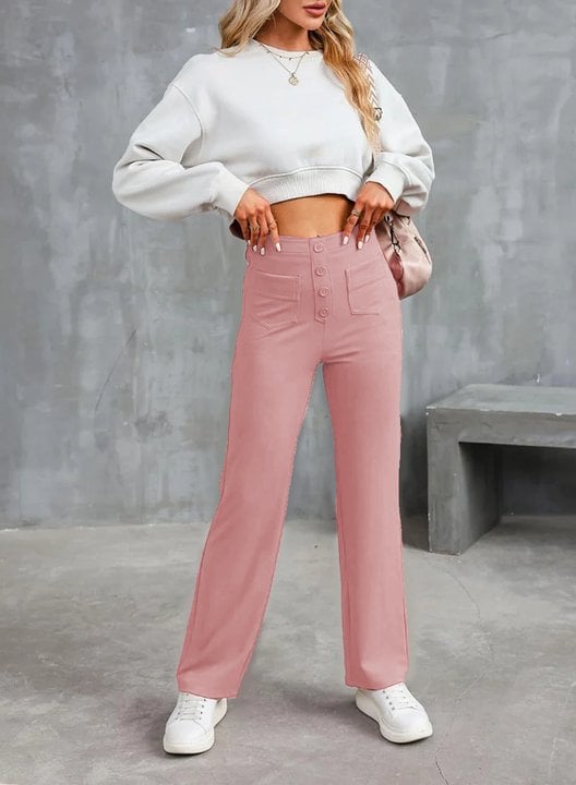 🔥BIG SALE 50% OFF💷Women's Casual High Waist Stretch Pants
