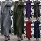🔥Holiday Sale 49% Off🔥Loose plus size lace maxi dress