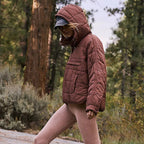 🔥49% OFF🌟Warm loose hooded coat for women in winter