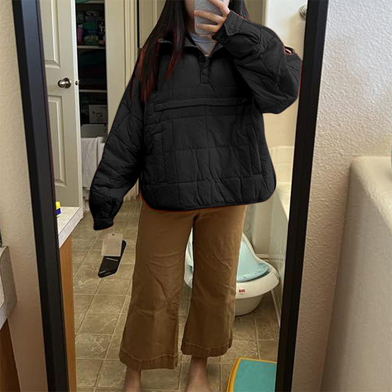 🔥49% OFF🌟Warm loose hooded coat for women in winter