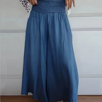 🔥Hot Sale 🔥 Women's Trendy High Waist Wide Leg Jeans with Pockets