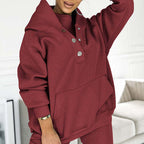 💜 LAST DAY PROMOTION - 50%OFF 💜 Hooded Casual and Comfortable Sweatshirt Suit