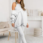 💜 LAST DAY PROMOTION - 50%OFF 💜 Hooded Casual and Comfortable Sweatshirt Suit