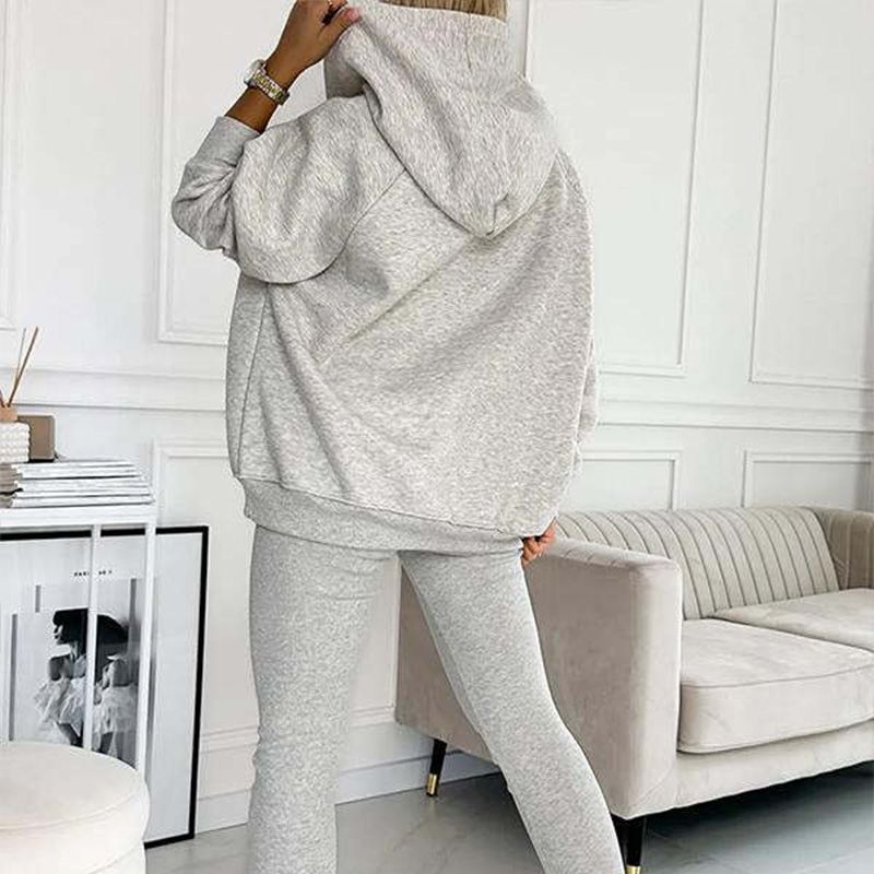 💜 LAST DAY PROMOTION - 50%OFF 💜 Hooded Casual and Comfortable Sweatshirt Suit
