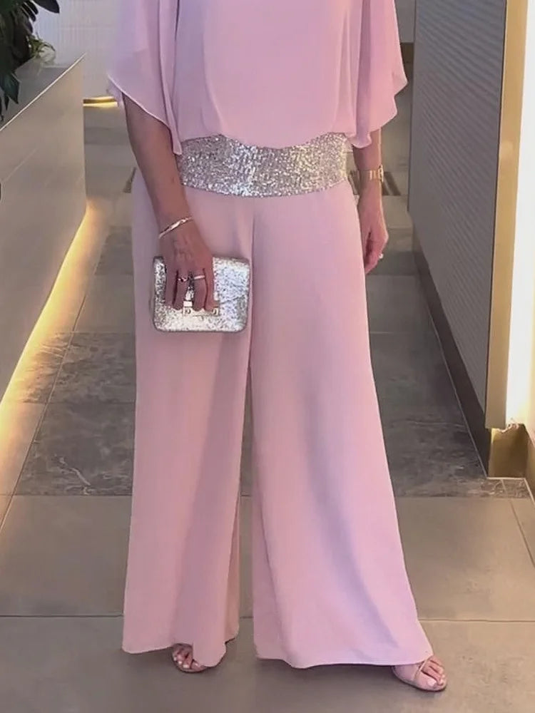 🎉Sparkle Sale 49% Off🔥 Chic & Elegant Sequin Color Block Set