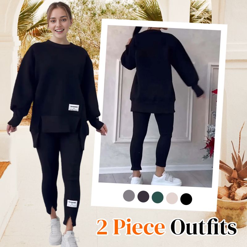⏰ Now only 50% off!🔥Women's Casual Sweatshirt Leggings Set