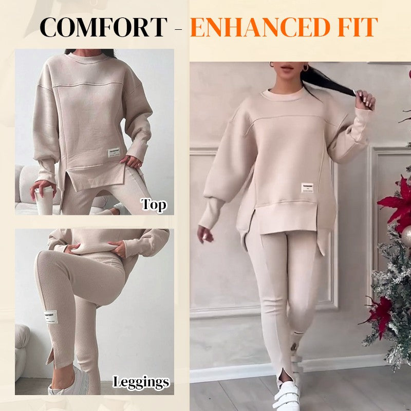 ⏰ Now only 50% off!🔥Women's Casual Sweatshirt Leggings Set